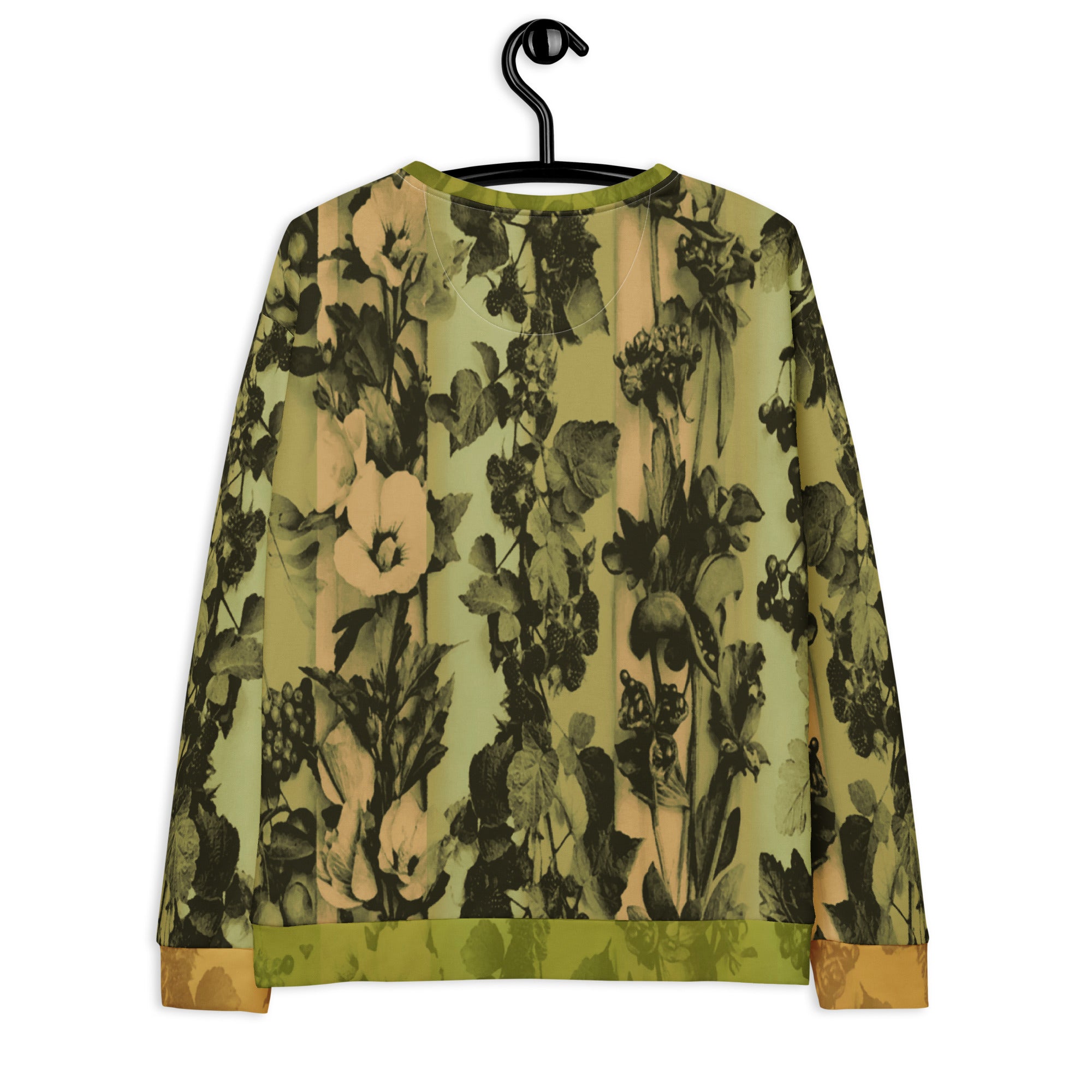 Old Timey Viney Unisex Stretchy Fleece Lined Crew